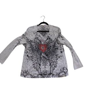 Pinkeli long sleeve vintage top